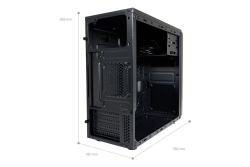 LC-Power Geh Micro ATX 2017MB o.N.