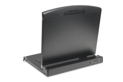 DIGITUS Modulare Konsole 19HD LCD,8-port VGA KVM Deutsch