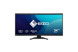 EIZO 86.7cm (34,1) EV3450XC-BK 21:9 4K 2xHDMI+DP+USB-C Curv