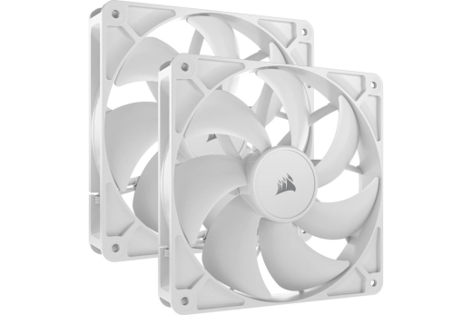 CORSAIR Lüfter RS140 PWM 140*140*25 White Dual Pack