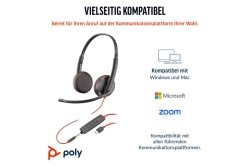 Poly Blackwire 3225 Stereo USB-C/A/3,5mm