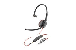 Poly Blackwire 3215 Mono USB-C/A/3,5mm