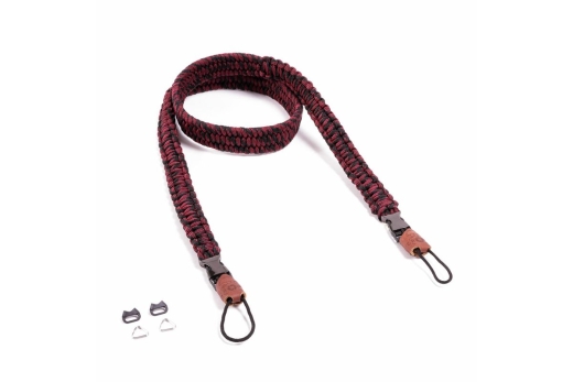 C-ROPE Kameragurt Traveler aus Paracord 125cm Red Dots retail
