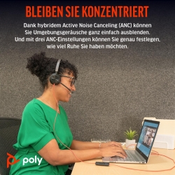 Poly Blackwire 8225 Stereo USB-C/A
