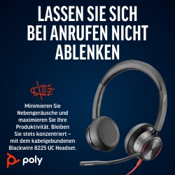 Poly Blackwire 8225 Stereo USB-C/A