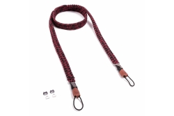 C-ROPE Kameragurt Traveler aus Paracord 140cm Red Dots...