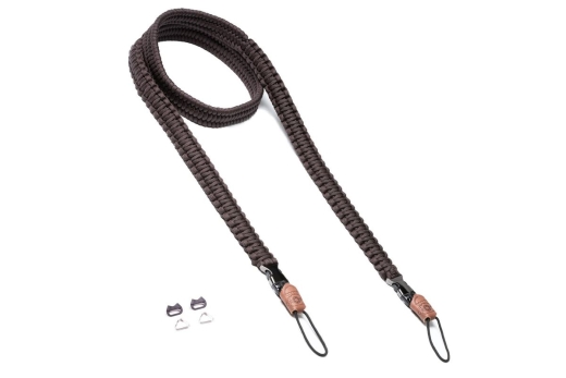 C-ROPE Kameragurt Traveler aus Paracord 140cm Dark Coffee retail