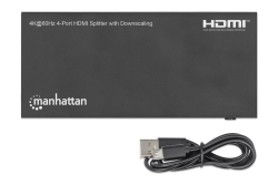 MANHATTAN 4K@60Hz 4-Port HDMI-Splitter