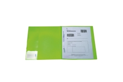 HERMA Schnellhefter A4 neon grün Polypropylen 3St.