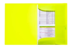 HERMA Sammelmappe A3 neon gelb Polypropylen 3St.