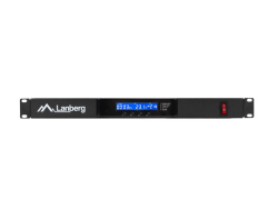 LANBERG 19 LCD-Lüftungspanel (2 Lüfter) 1U...