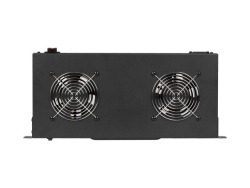 LANBERG 19 LCD-Lüftungspanel (2 Lüfter) 1U +Thermostat 230V