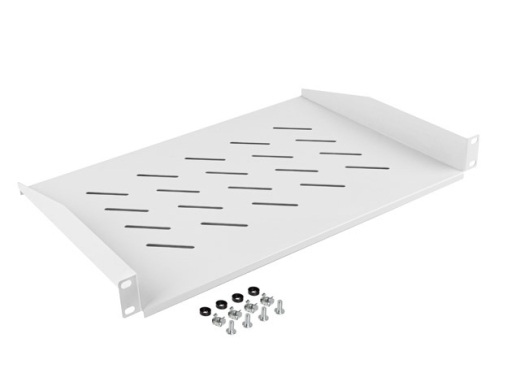 LANBERG 19 Fachboden 1U 483x315mm, max. 25kg, grau