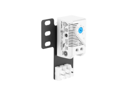 LANBERG 19 Thermostat (10A) mit Rack-Halterung, grau
