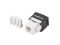 LANBERG Keystone Modul RJ45->LSA CAT.6A UTP 180° werkzeuglos