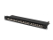 LANBERG 19 Patchpanel 1U 24-Port CAT.7 FTP geschirmt sw