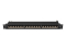 LANBERG 19 Patchpanel 1U 24-Port CAT.7 FTP geschirmt sw