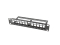 LANBERG 10 Patchpanel Blank 1U 12-Port Keystone Organizer s