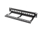 LANBERG 10 Patchpanel Blank 1U 12-Port Keystone Organizer s