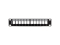 LANBERG 10 Patchpanel Blank 1U 12-Port Keystone Organizer s