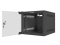 LANBERG 10 4U 280x310 Wandgehäuse Glastür (FlatPack) sw