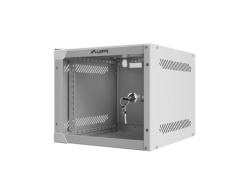 LANBERG 10 4U 280x310 Wandgehäuse Glastür (FlatPack) gr