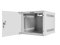 LANBERG 10 4U 280x310 Wandgehäuse Glastür (FlatPack) gr