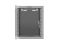 LANBERG 10 6U 280x310 Wandgehäuse Glastür (FlatPack) grau