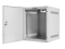 LANBERG 10 6U 280x310 Wandgehäuse Metalltür (FlatPack) gr