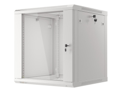 LANBERG 19 12U 600x600 Wandgehäuse Glastür V2 (FlatPack) gr