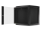 LANBERG 19 12U 600x600 Wandgehäuse Glastür V2 (FlatPack) sw