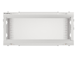 LANBERG 19 4U 600x450 Wandgehäuse Glastür V2 (FlatPack) gr