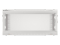 LANBERG 19 4U 600x450 Wandgehäuse Glastür V2 (FlatPack) gr