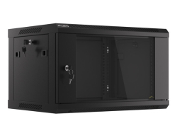 LANBERG 19 6U 600x450 Wandgehäuse Glastür...