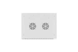 LANBERG 19 6U 600x450 Wandgehäuse Metalltür (FlatPack) gr