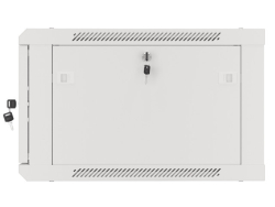 LANBERG 19 6U 600x600 Wandgehäuse Glastür V2 (FlatPack) gr