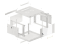 LANBERG 19 6U 600x600 Wandgehäuse Glastür V2 (FlatPack) gr
