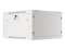 LANBERG 19 6U 600x600 Wandgehäuse Glastür V2 (FlatPack) gr