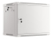 LANBERG 19 9U 600x450 Wandgeh. Metalltür (FlatPack) grau