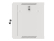 LANBERG 19 9U 600x450 Wandgeh. Metalltür (FlatPack) grau