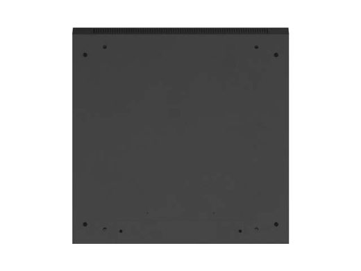 LANBERG 19 9U 600x600 Wandgehäuse Glastür V2 (FlatPack) sw