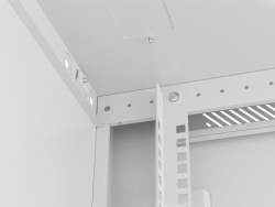 LANBERG 19 9U 600x600 Wandgehäuse Glastür V2 (FlatPack) gr