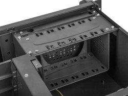 LANBERG 19 Server Gehäuse Rackmount ATX 450/08 4U schwarz