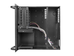 LANBERG 19 Server Gehäuse Rackmount ATX 450/08 4U schwarz