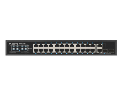 LANBERG Switch 24-Port 100MB PoE+/2x Combo Rack 19 360W V2