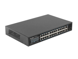 LANBERG Switch 24-Port 100MB PoE+/2x Combo Rack 19 360W V2