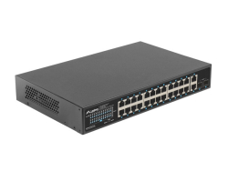 LANBERG Switch 24-Port 1Gb PoE+/2xGb 2xSFP Rack 19 360W