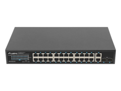 LANBERG Switch 24-Port 1Gb PoE+/2xGb 2xSFP Rack 19 360W