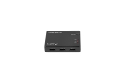 LANBERG Switch Video 3xHDMI + Micro-USB-Port + Fernbedienung