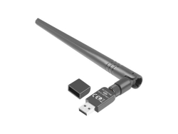 LANBERG drahtlose Netzwerkkarte N300 USB 1x int 1x ext.Ant.